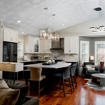 Two-Tone Modern Kitchen