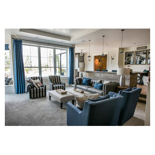 2016 Parade of Homes Colorado Springs - Transitional - Living Room ...