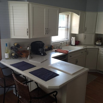 "Cotton" Painted Cabinetry