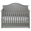 Dream On Me Ella 5 in 1 Convertible Crib, Storm Gray