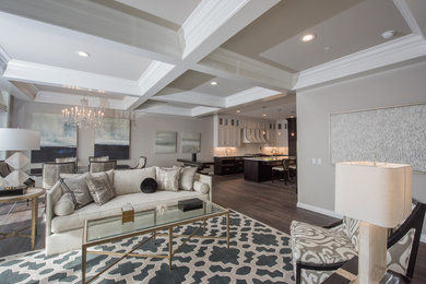 Transitional home design photo in Other