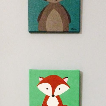 Baby boy nursery