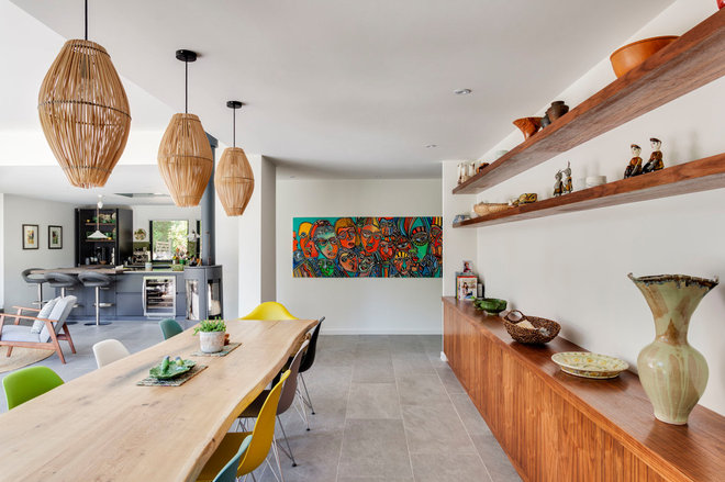 Contemporary Dining Room by Penton Architects