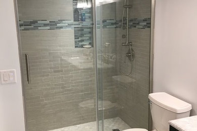 Transitional bathroom photo in Other