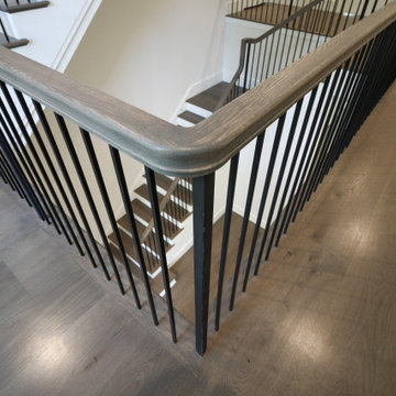 Project #82 | Three-Level Staircase with Extended Balcony