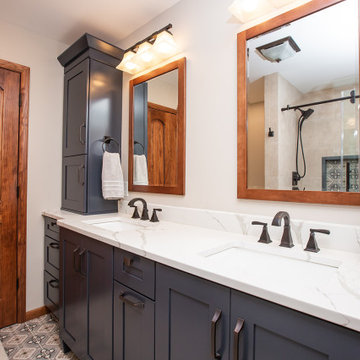 Burnt Hills Horse Ranch Master Bath