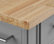 Julia Wood Top Kitchen Island