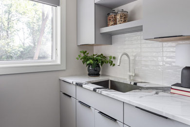 Home design - modern home design idea in Chicago