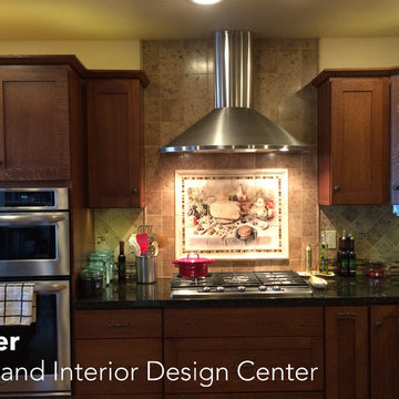 Hansville Waterfront Craftman Style Kitchen