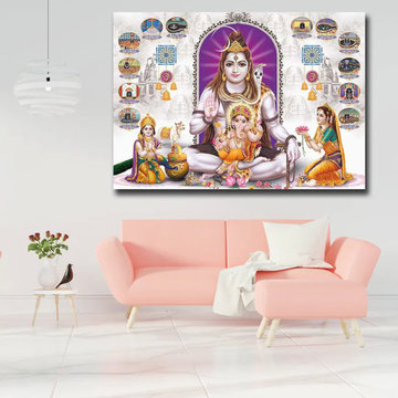 Indian god Canvas Wall Art