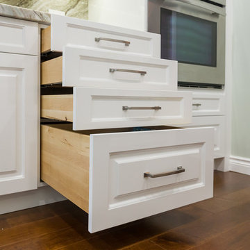 White Condo Kitchen High Gloss
