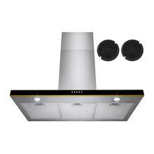 36" Range hood wall mount & vent