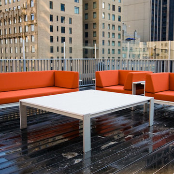 Luma Sofa and Club Chairs, Nutmeg