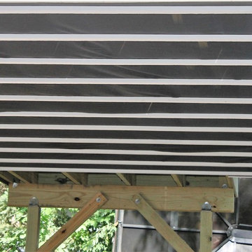 Screened in deck