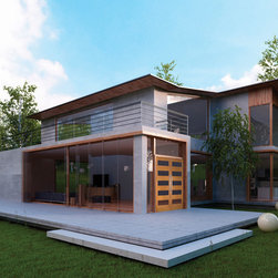 Simpson Contemporary Door - Front Doors