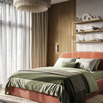 Master bedroom - Orange