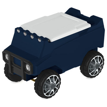 RC Rover Cooler, Navy and White