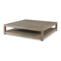 Large Sonoma Cocktail Table - Coffee And Accent Tables