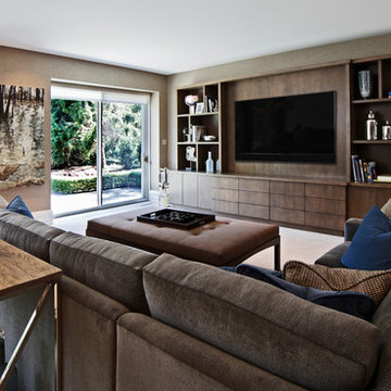 Lower Level Entertainment Space