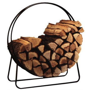 Contemporary Firewood Racks by Hearts Attic