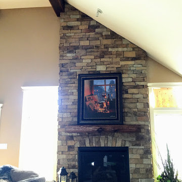 Basehor Rustic First Floor Renovation