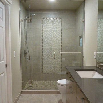 Kids bathroom become grow up bathroom in 30days