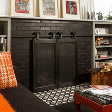 fireplace cottage