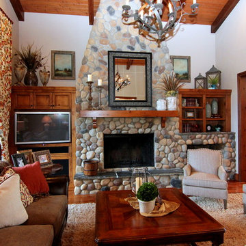 Traditional Rustic Living Room