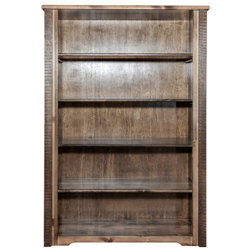 Homestead Collection Bookcase, Stain and Clear Lacquer Finish