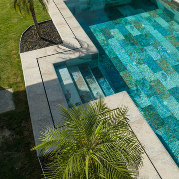Fossil Mix Porcelain Tiles - Cesme,Izmir Villa