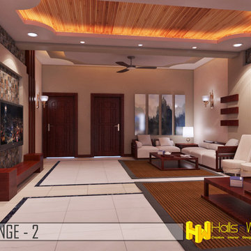 House Interior Design in Multan by Halls n Walls