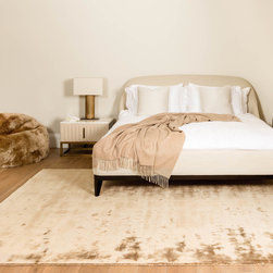 Chrome Rug in Tan - Rugs