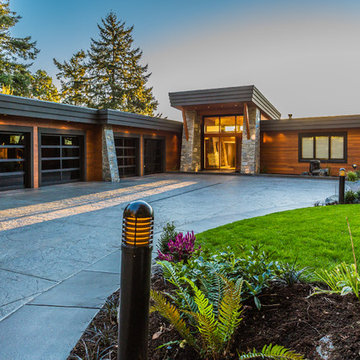 West Coast Contemporary Waterfront Home