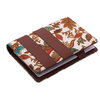 Handmade Noteworthy Batik Cotton and Faux Leather Planner