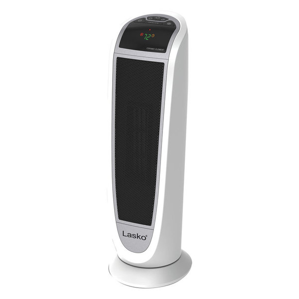 Digital Ceramic Tower Heater with Remote, 2 Quiet Comfort Settings