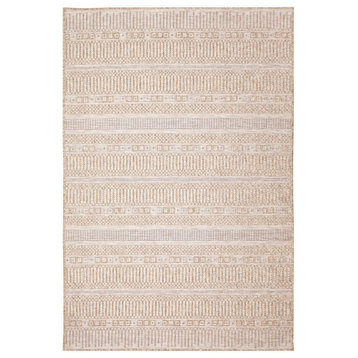 Orly Stripe Indoor/Outdoor Rug Natural 7'10"x9'10"