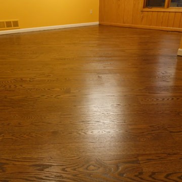 Jacobean Mixed Width Install on 45 Degree
