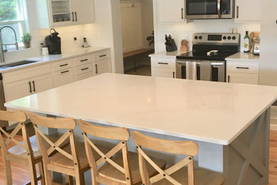 Kitchen photo in Boston