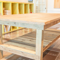 Farmhouse Table Build - Dining Tables