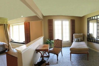 Example of a classic bedroom design in Philadelphia