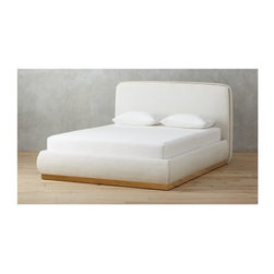 halo bed | CB2 - Upholstery Fabric