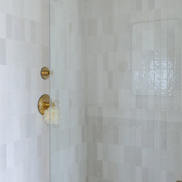 Organic Modern Master Bathroom Design