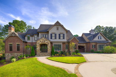 Craftsman exterior home idea in Atlanta