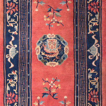 Antique Chinese Peking & NingXia Carpets#22027
