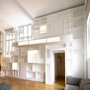 Designer shelves by Craft Design - Collaboration project