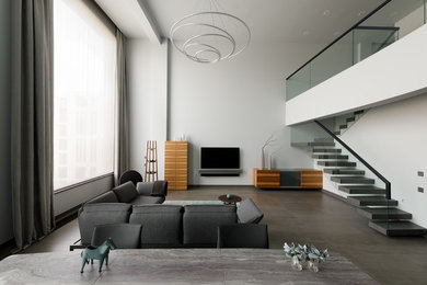 Design ideas for a contemporary home design in Moscow.