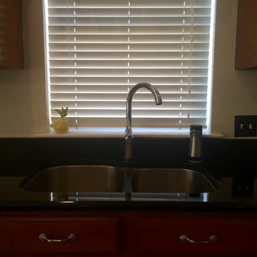 Absolute Black Slidell Kitchen