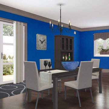 3D Design Renderings: Dining Room