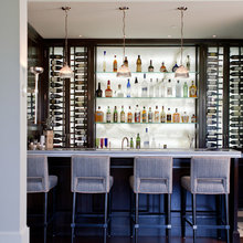 Bar at home living room