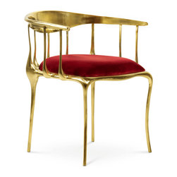 N&ordm;11 BURGUNDY Chair - Dining Chairs